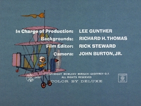 Screenshots from the 1975 DePatie Freleng cartoon Bobolink Pink