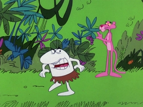 Screenshots from the 1975 DePatie Freleng cartoon It
