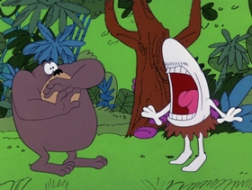 Screenshots from the 1975 DePatie Freleng cartoon It