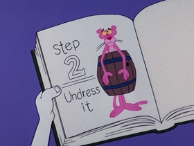 Screenshots from the 1975 DePatie Freleng cartoon It