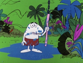 Screenshots from the 1975 DePatie Freleng cartoon It
