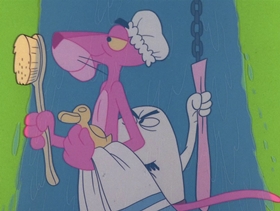 Screenshots from the 1975 DePatie Freleng cartoon It