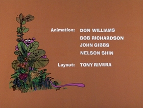 Screenshots from the 1975 DePatie Freleng cartoon It