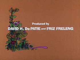 Screenshots from the 1975 DePatie Freleng cartoon It