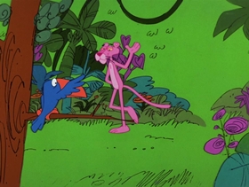 Screenshots from the 1975 DePatie Freleng cartoon It