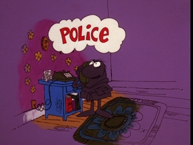 Screenshots from the 1975 DePatie Freleng cartoon Pink Campaign