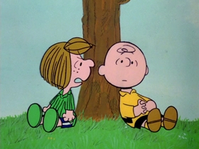 Screenshots from the 1976 Bill Melendez Productions cartoon It