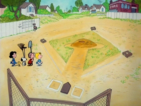 Screenshots from the 1976 Bill Melendez Productions cartoon It