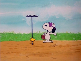 Screenshots from the 1976 Bill Melendez Productions cartoon It