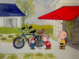 Screenshots from the 1976 Bill Melendez Productions cartoon It