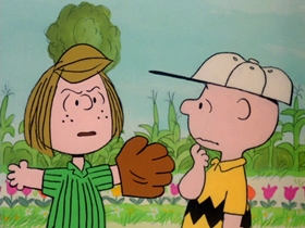 Screenshots from the 1976 Bill Melendez Productions cartoon It