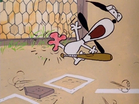 Screenshots from the 1976 Bill Melendez Productions cartoon It