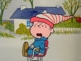 Screenshots from the 1976 Bill Melendez Productions cartoon It