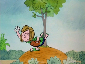 Screenshots from the 1976 Bill Melendez Productions cartoon It