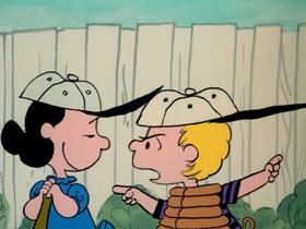 Screenshots from the 1976 Bill Melendez Productions cartoon It