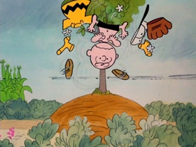 Screenshots from the 1976 Bill Melendez Productions cartoon It
