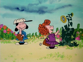 Screenshots from the 1976 Bill Melendez Productions cartoon It