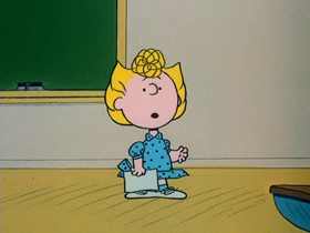 Screenshots from the 1976 Bill Melendez Productions cartoon It