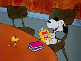 Screenshots from the 1976 Bill Melendez Productions cartoon It