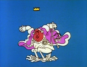 Screenshots from the 1976 Focus Design, Inc. cartoon Fireworks