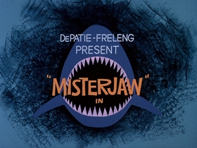 Screenshots from the 1976 DePatie Freleng cartoon Cannery Caper