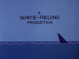 Screenshots from the 1976 DePatie Freleng cartoon Cannery Caper