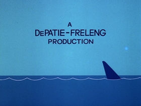 Screenshots from the 1976 DePatie Freleng cartoon To Catch a Halibut