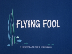 Screenshots from the 1976 DePatie Freleng cartoon Flying Fool