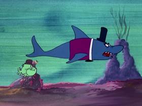 Screenshots from the 1976 DePatie Freleng cartoon Shopping Spree