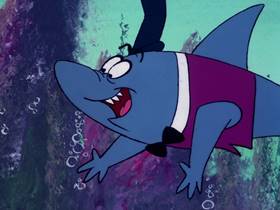 Screenshots from the 1976 DePatie Freleng cartoon Shopping Spree