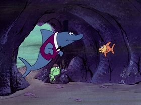 Screenshots from the 1976 DePatie Freleng cartoon Monster Of The Deep