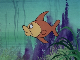 Screenshots from the 1976 DePatie Freleng cartoon Monster Of The Deep
