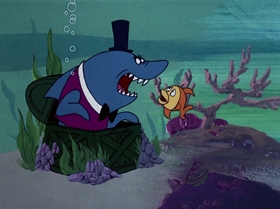 Screenshots from the 1976 DePatie Freleng cartoon Monster Of The Deep