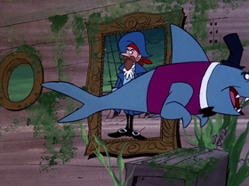 Screenshots from the 1976 DePatie Freleng cartoon Monster Of The Deep