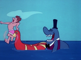 Screenshots from the 1976 DePatie Freleng cartoon Beach Resort
