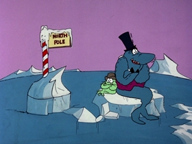 Screenshots from the 1976 DePatie Freleng cartoon Aladdin