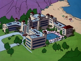 Screenshots from the 1976 DePatie Freleng cartoon Aladdin