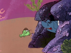 Screenshots from the 1976 DePatie Freleng cartoon The Shape Of Things