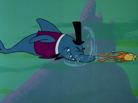 Screenshots from the 1976 DePatie Freleng cartoon The Shape Of Things