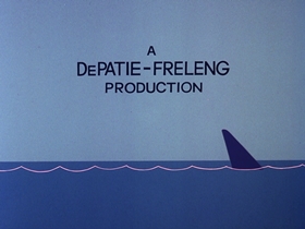 Screenshots from the 1976 DePatie Freleng cartoon Flying Saucer