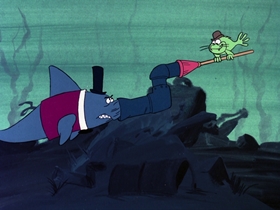 Screenshots from the 1976 DePatie Freleng cartoon Davey Jone