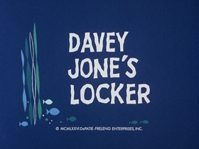 Screenshots from the 1976 DePatie Freleng cartoon Davey Jone