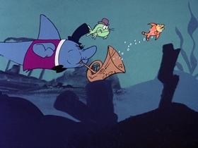 Screenshots from the 1976 DePatie Freleng cartoon Davey Jone