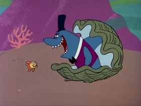 Screenshots from the 1976 DePatie Freleng cartoon Caught In The Act