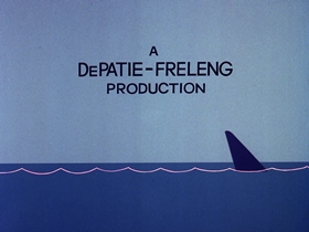 Screenshots from the 1976 DePatie Freleng cartoon Caught In The Act