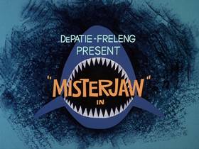 Screenshots from the 1976 DePatie Freleng cartoon Sea Chase