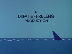 Screenshots from the 1976 DePatie Freleng cartoon Transistorized Shark