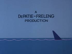 Screenshots from the 1976 DePatie Freleng cartoon The Fishy Time Machine