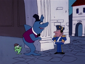 Screenshots from the 1976 DePatie Freleng cartoon Holiday In Venice