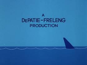 Screenshots from the 1976 DePatie Freleng cartoon Shark And The Beanstalk